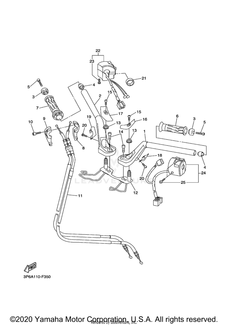 Steering Handle Cable Schematic