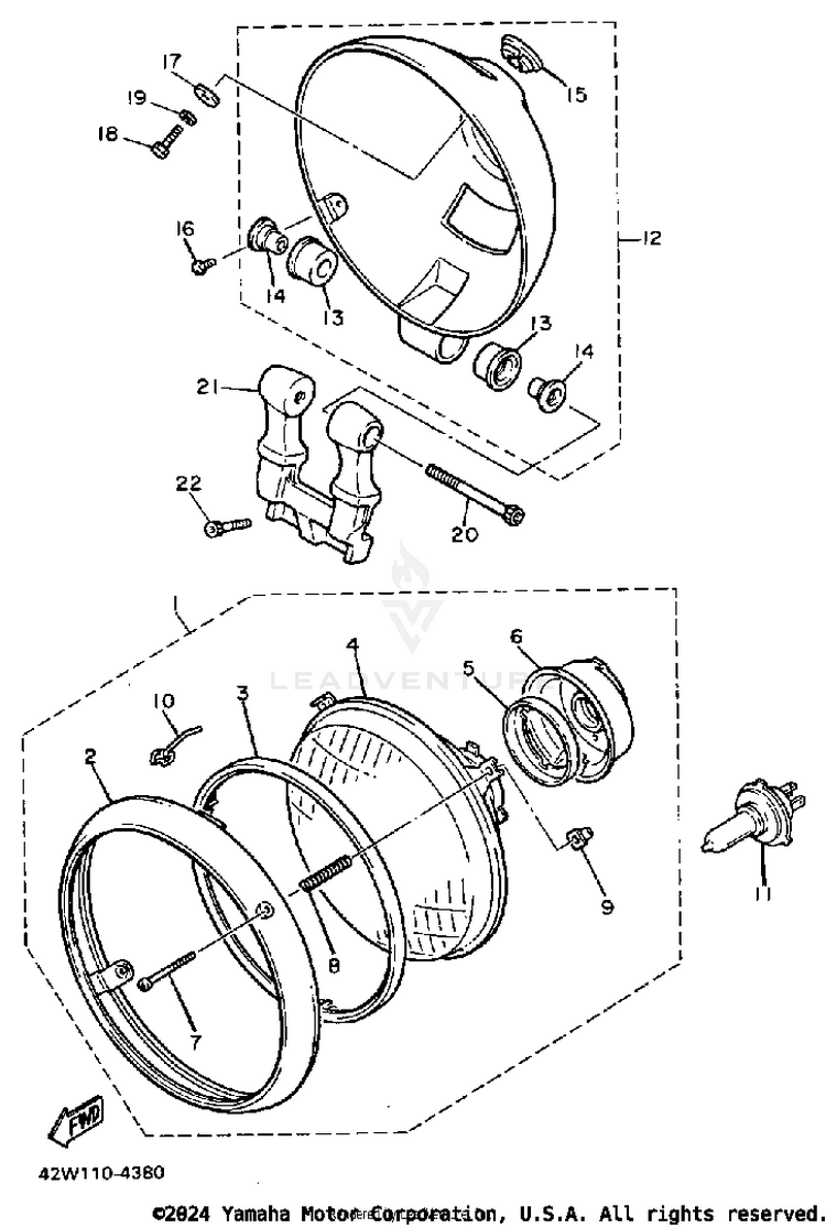 Headlight Schematic