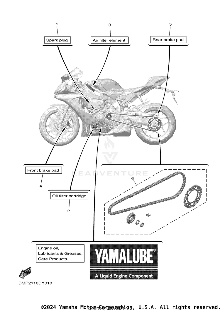 2 Periodic Maintenance Parts Schematic
