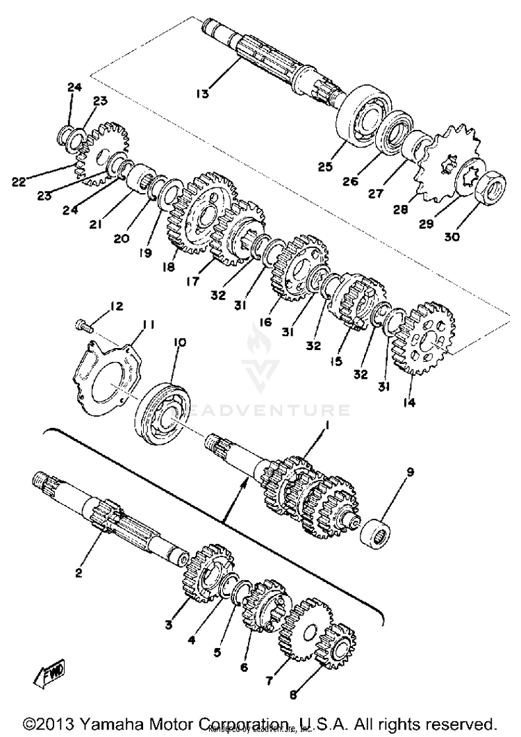 Transmission Schematic