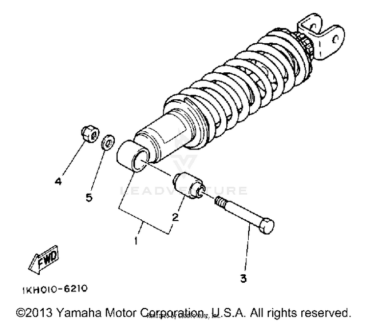 Rear Shocks Schematic