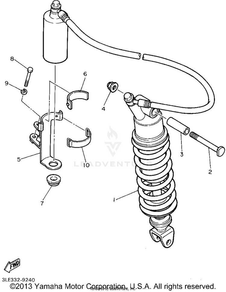 Rear Suspension Schematic