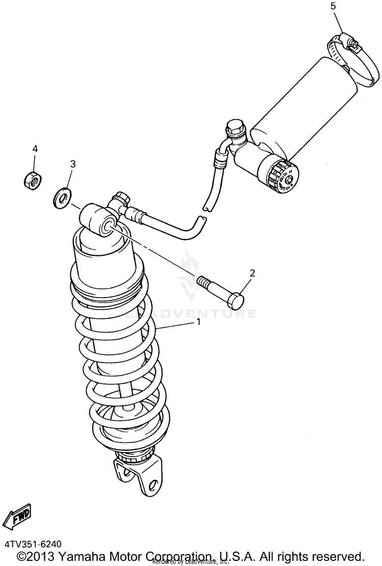 Rear Suspension Schematic