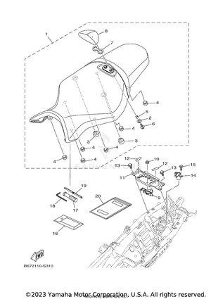 Seat Schematic
