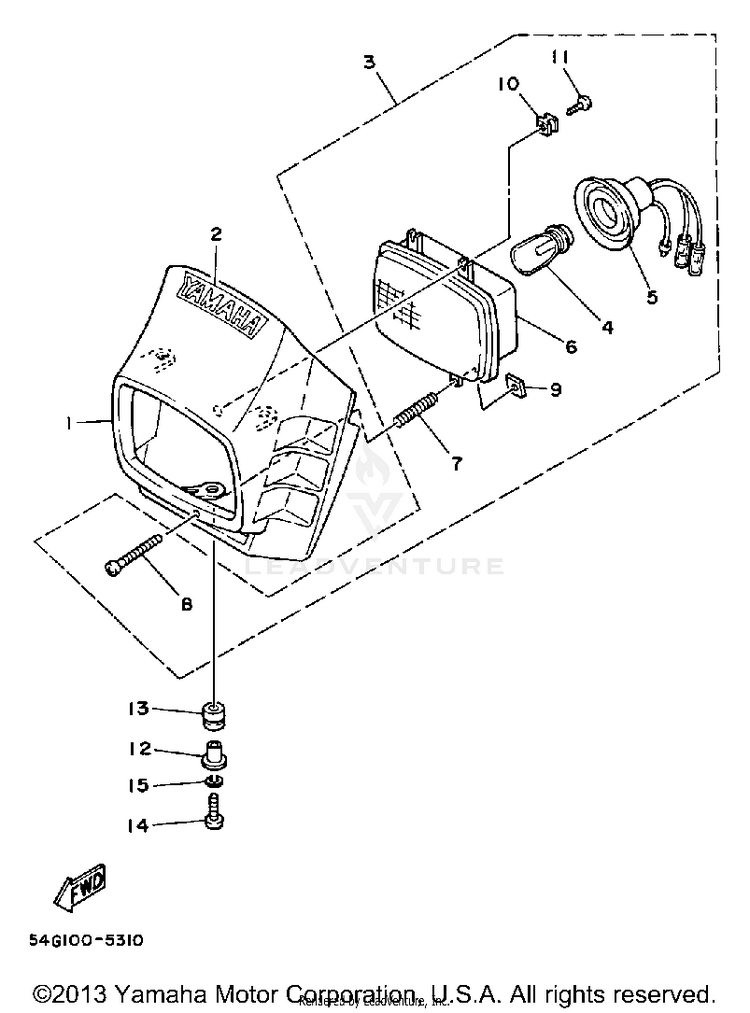 Headlight Schematic