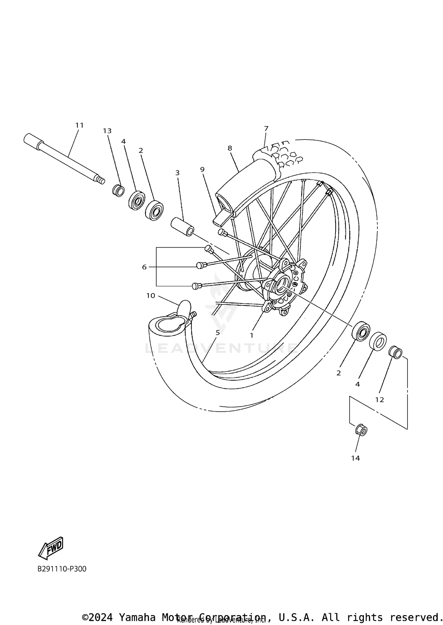 FRONT WHEEL