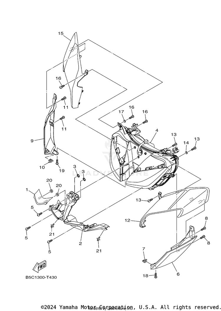 Headlight Schematic