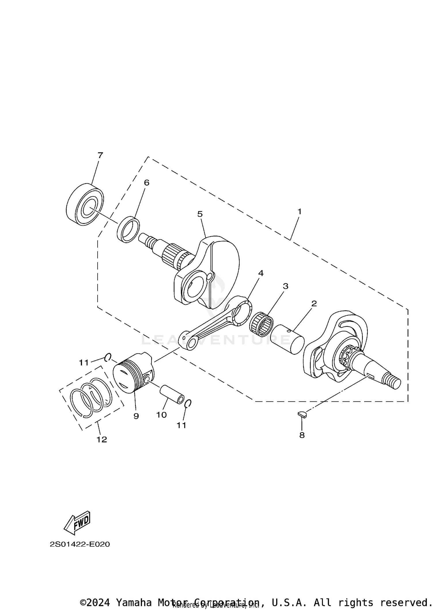 CRANKSHAFT PISTON