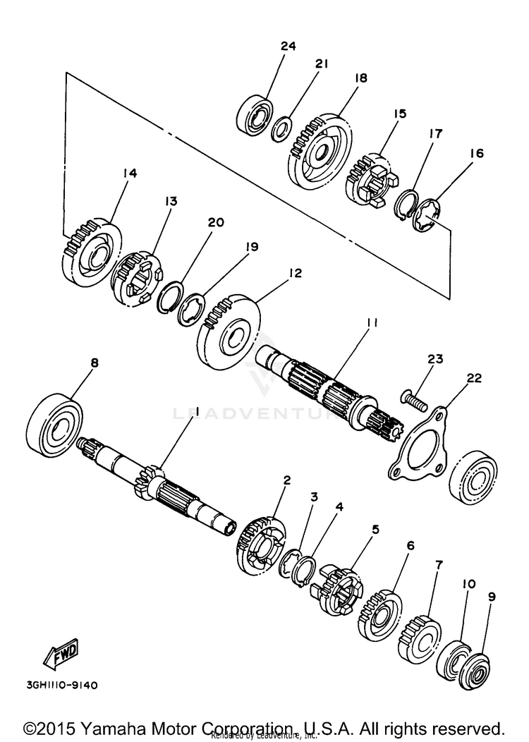 Transmission Schematic