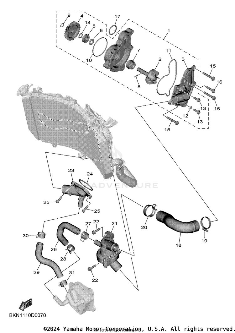 Water Pump Schematic
