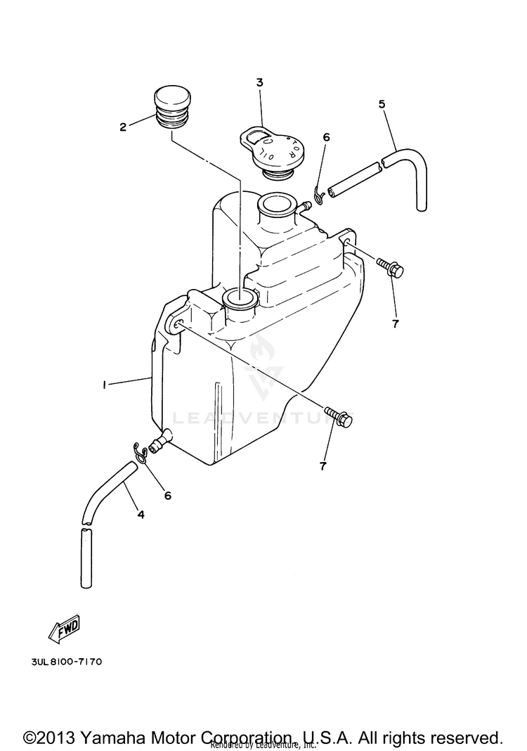 Oil Tank Schematic