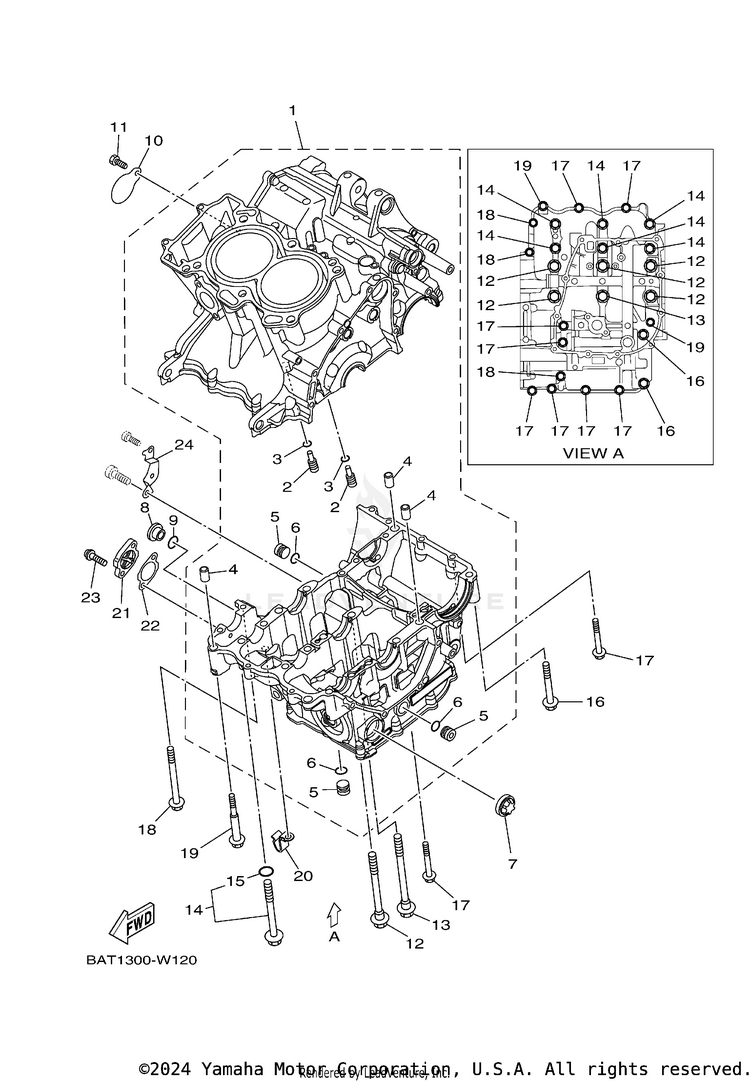 Crankcase Schematic
