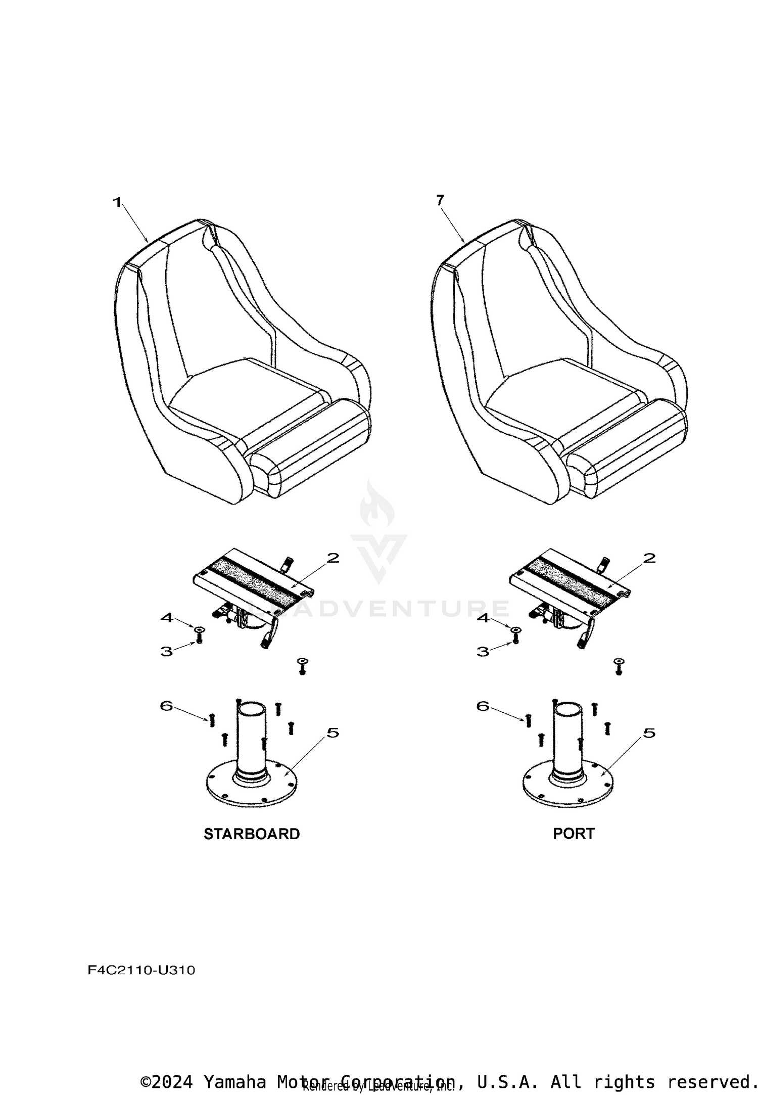 SWIVEL SEAT