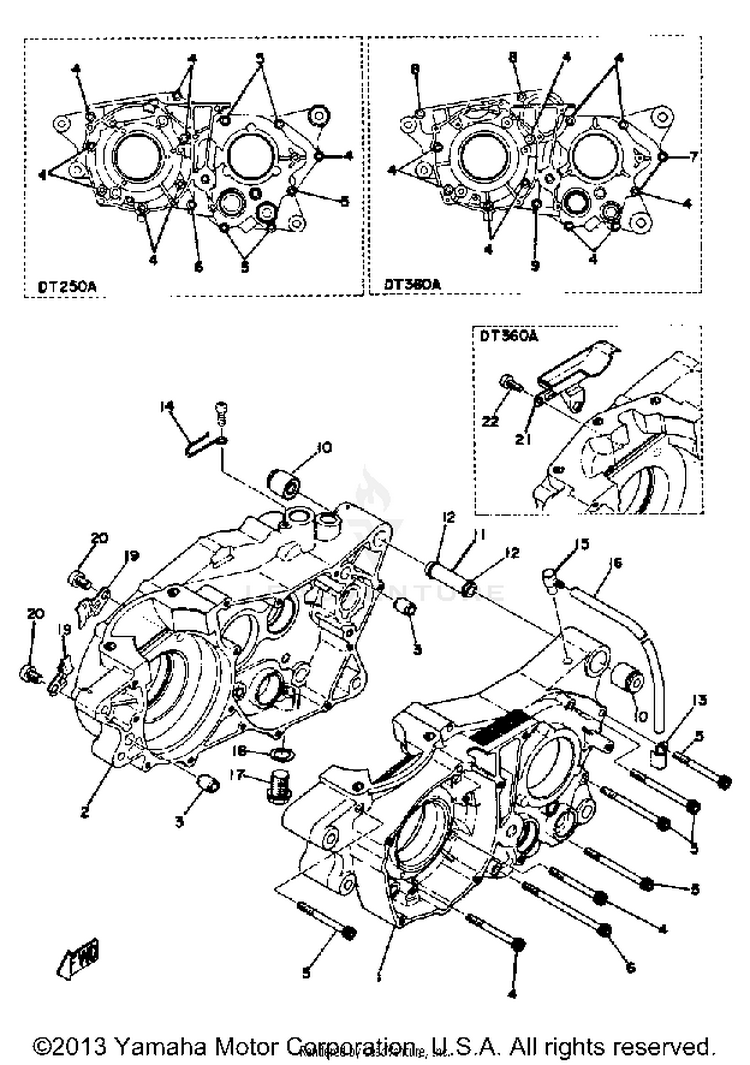 Crankcase Schematic
