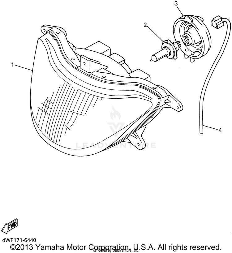 Headlight Schematic