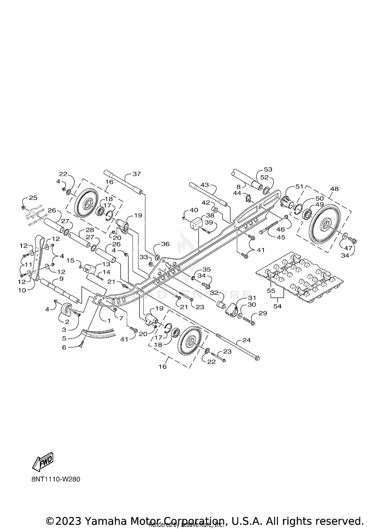 TRACK SUSPENSION 1