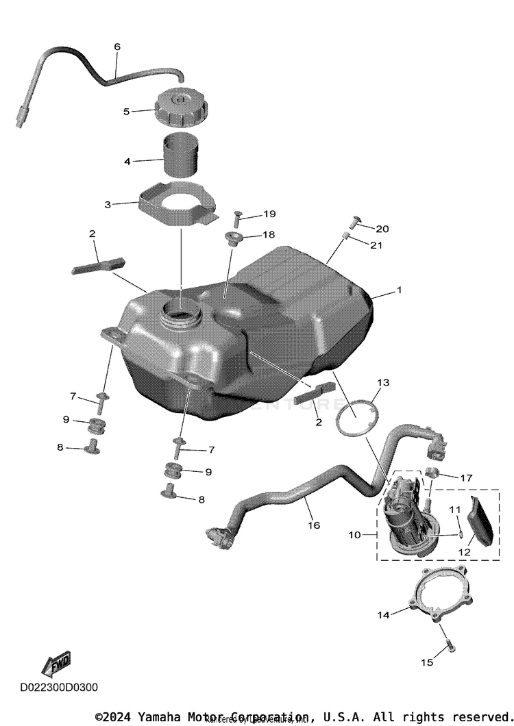 Fuel Tank Schematic