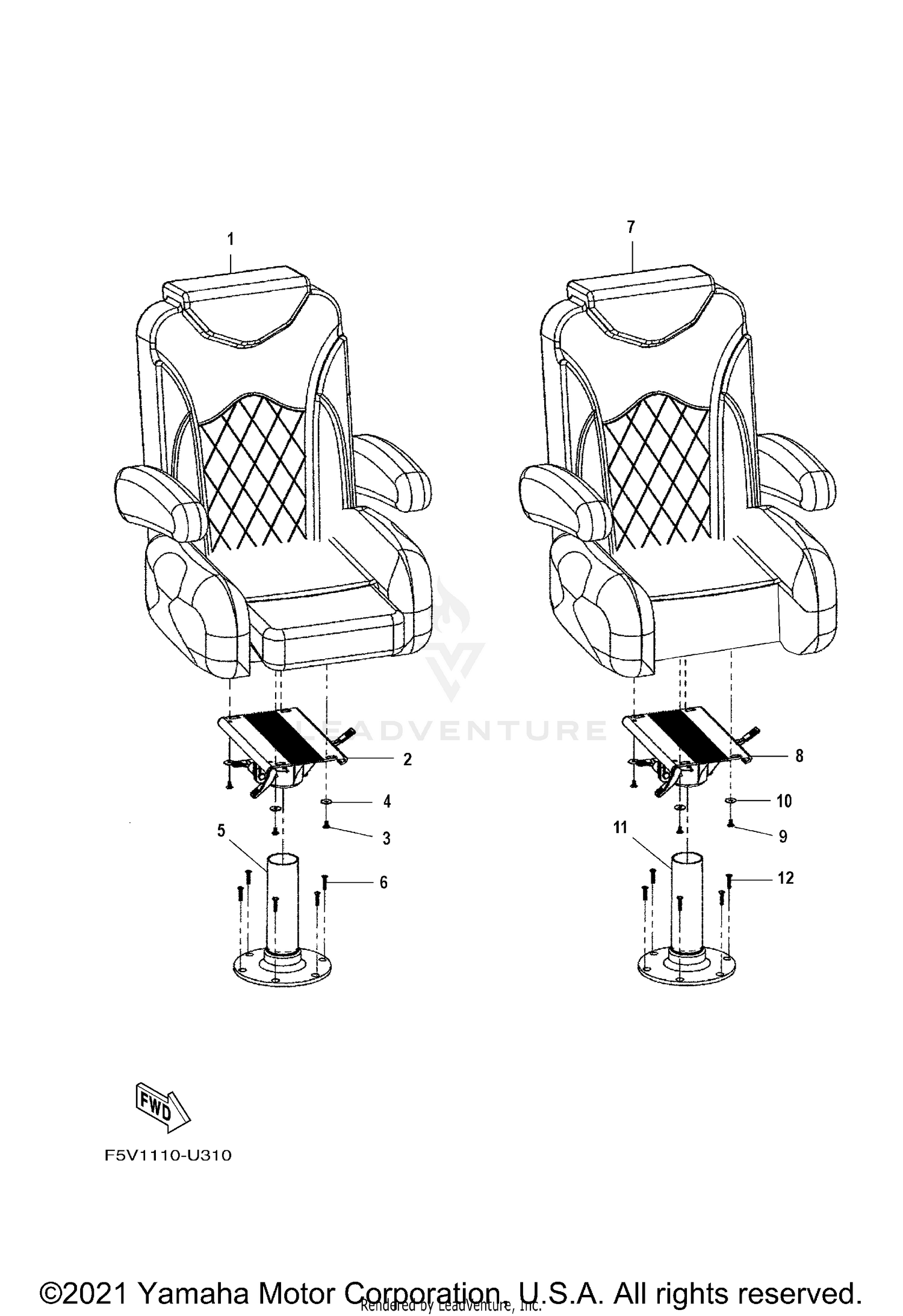 SWIVEL SEAT