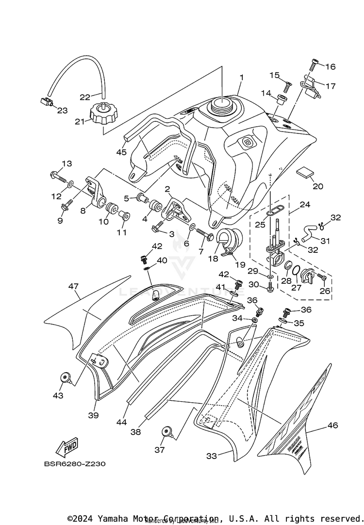 Fuel Tank Schematic