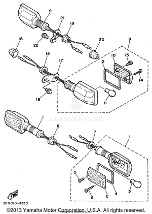 Turnsignal - Flasher Light Schematic