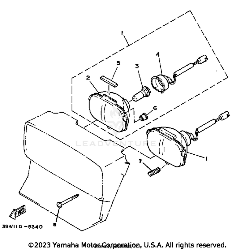 Headlight Schematic