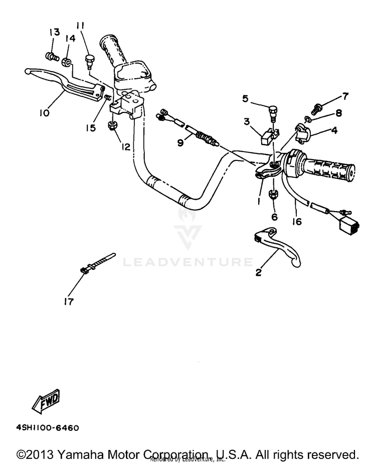 Handle Switch Lever Schematic