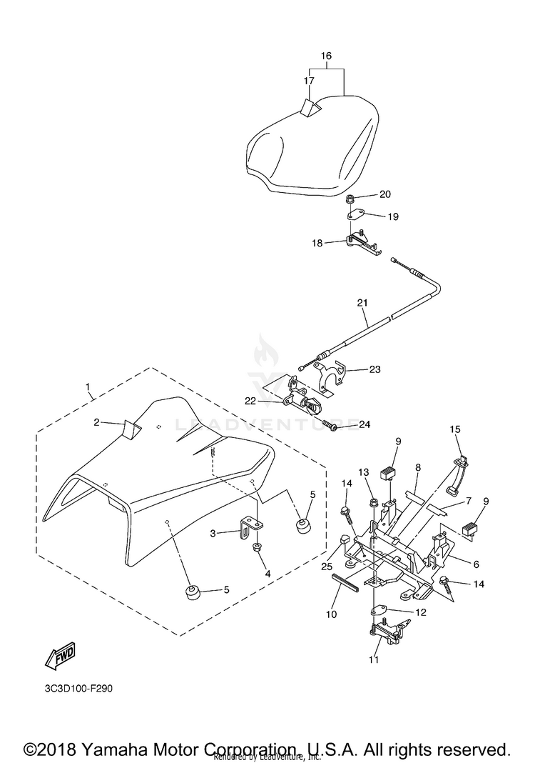 Seat FZ1 - FZS10EC - 2014 Schematic