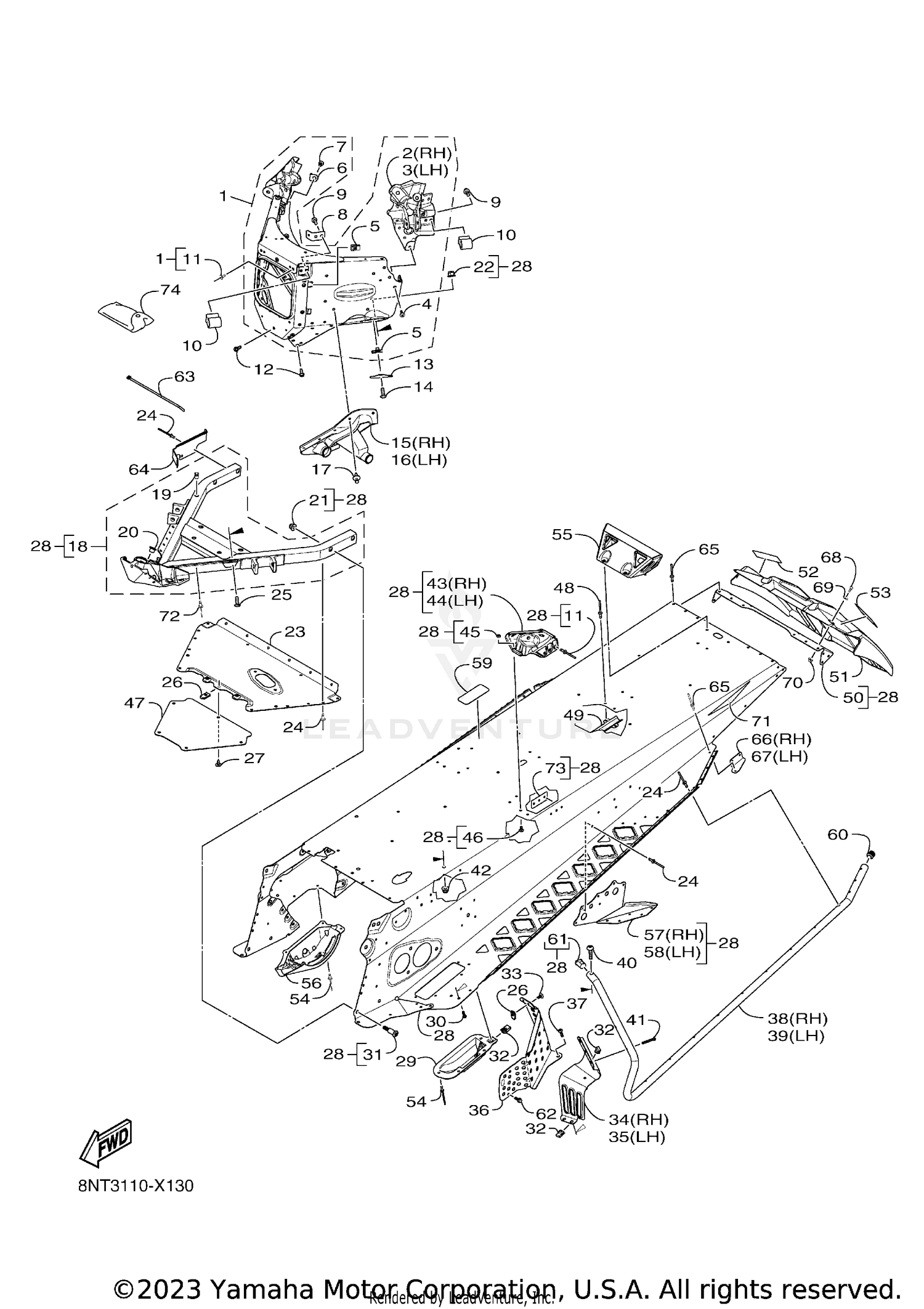 Assembly diagram