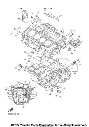Crankcase Schematic