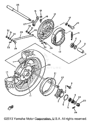 Rear Wheel Schematic