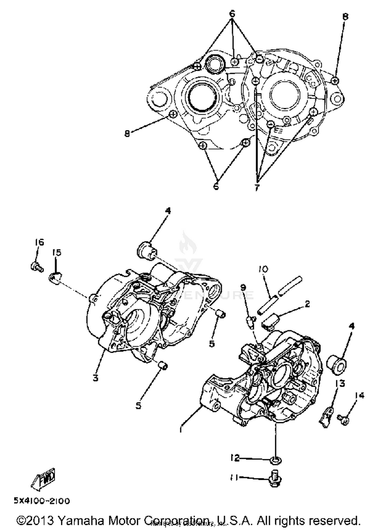 Crankcase Schematic