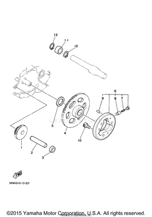 Starter Clutch Schematic