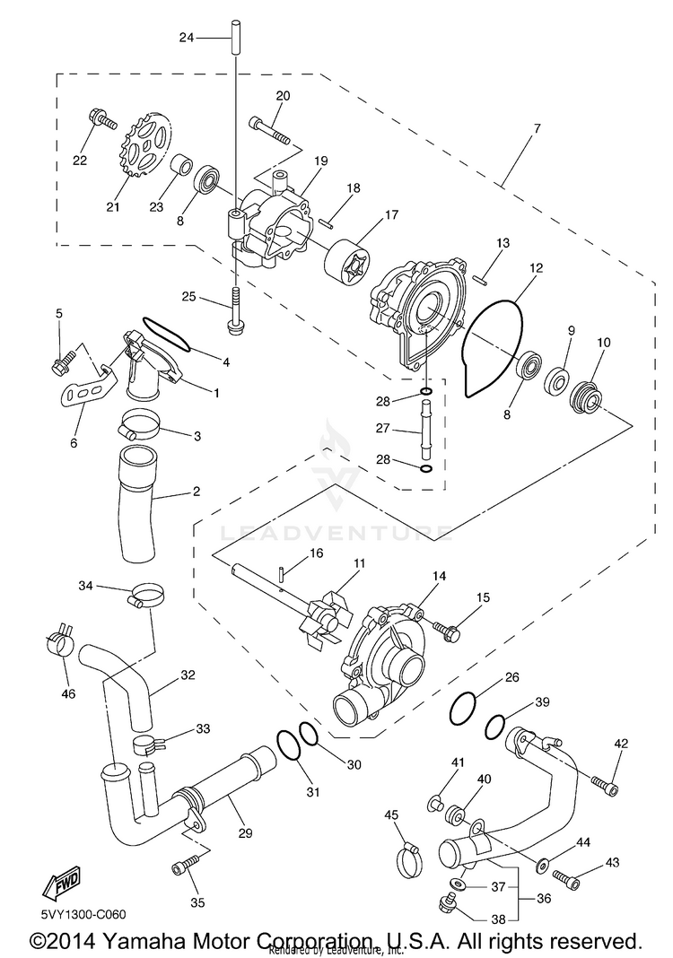 Water Pump Schematic