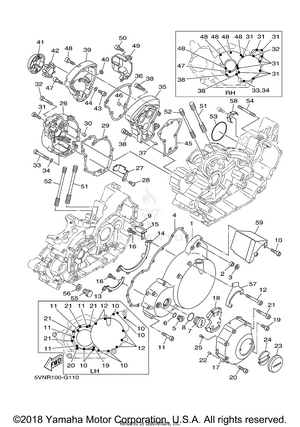 Crankcase Cover 1 Schematic