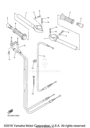 Steering Handle Cable Schematic