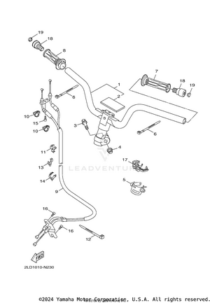Steering Handle Cable Schematic