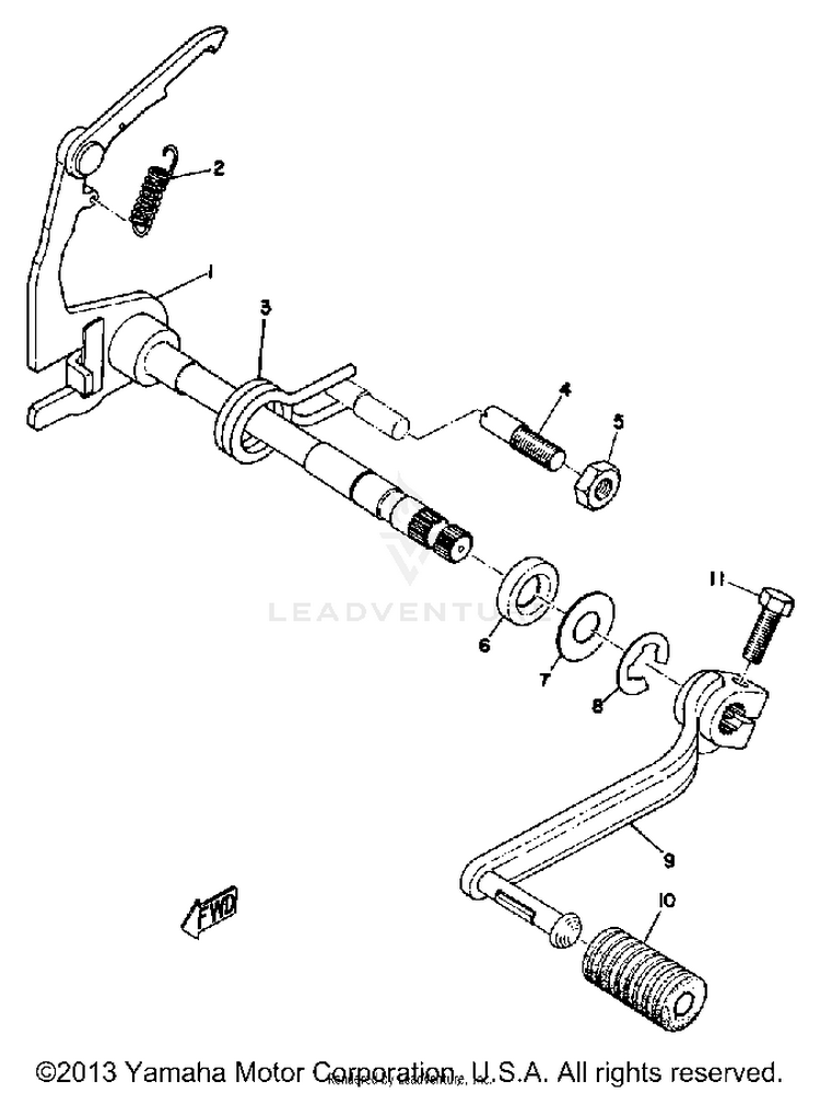 Shifter B JT1 - 1971 Schematic