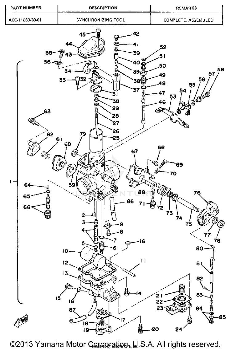 Carburetor Schematic