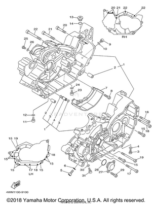 Crankcase Schematic