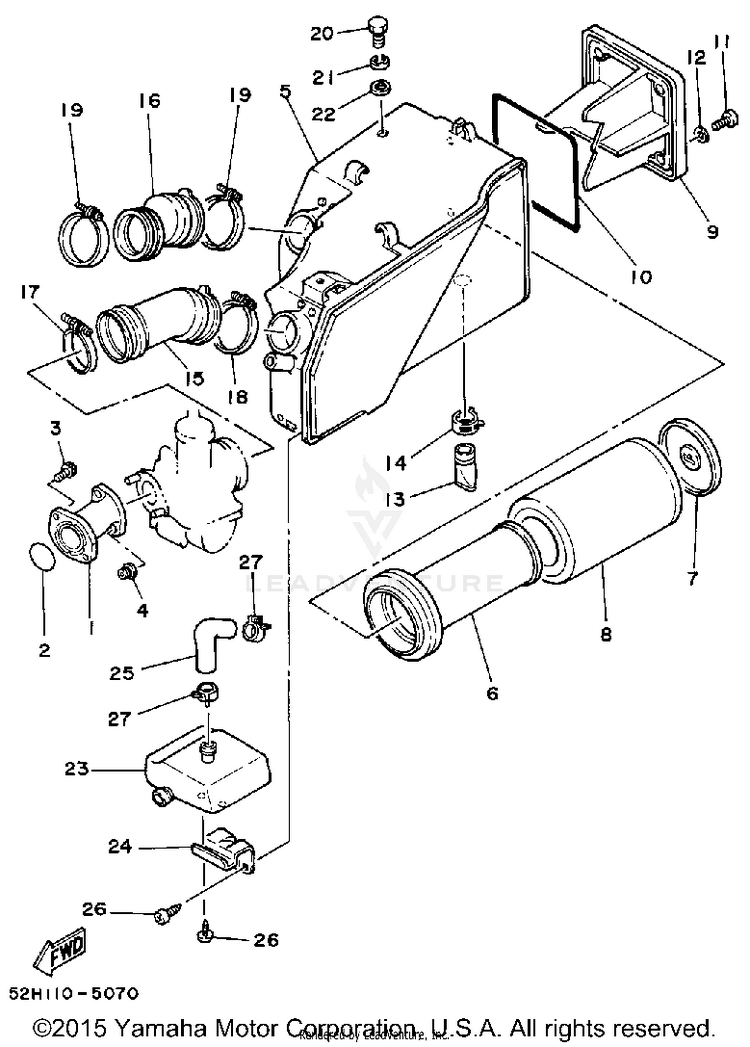 Air Cleaner Schematic