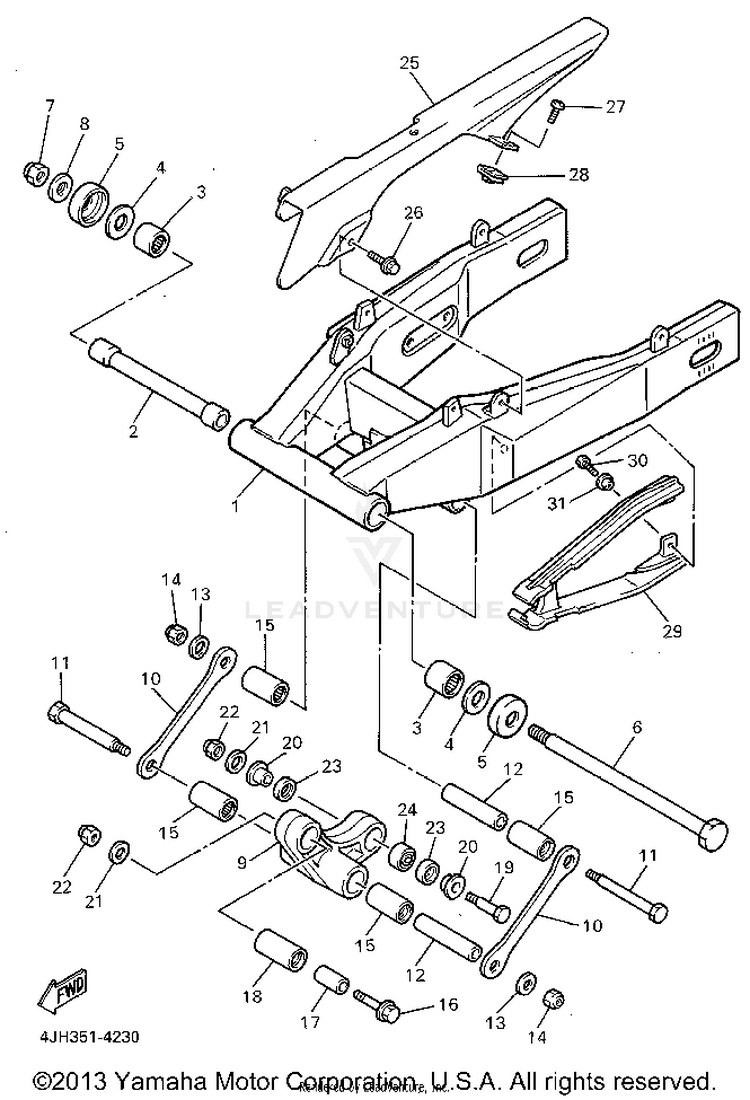 Rear Arm Schematic