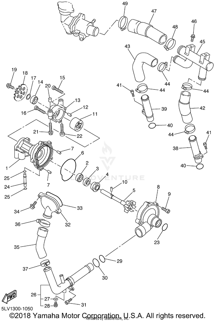 Water Pump Schematic