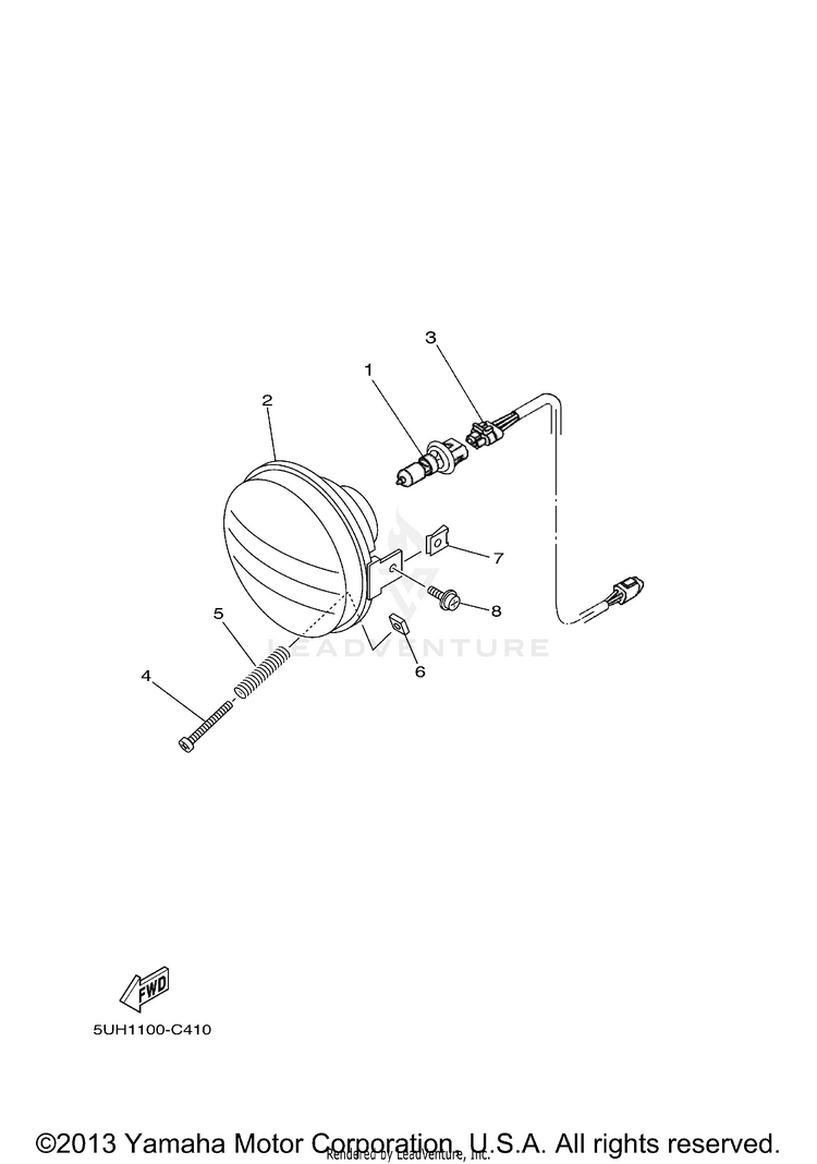 Headlight Schematic