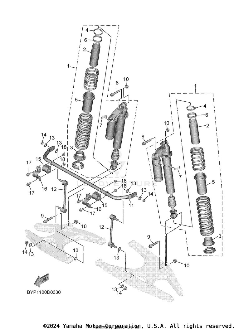 Rear Suspension Schematic