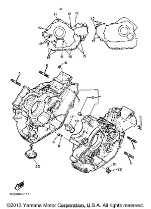 Crankcase Schematic