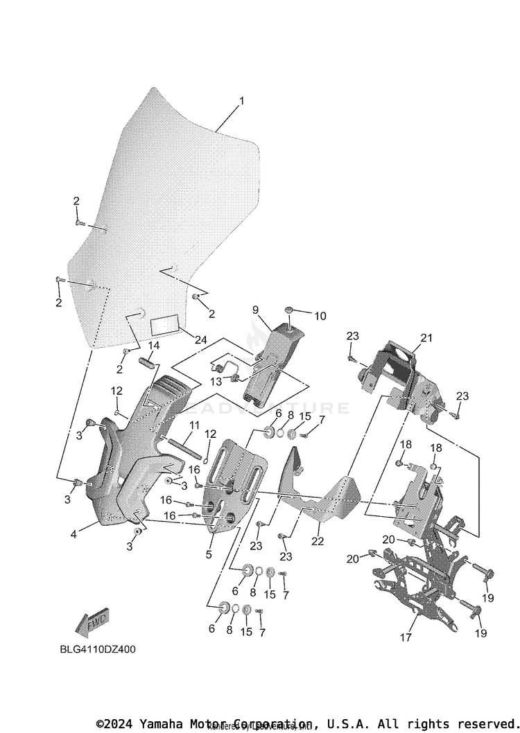 Windshield Schematic