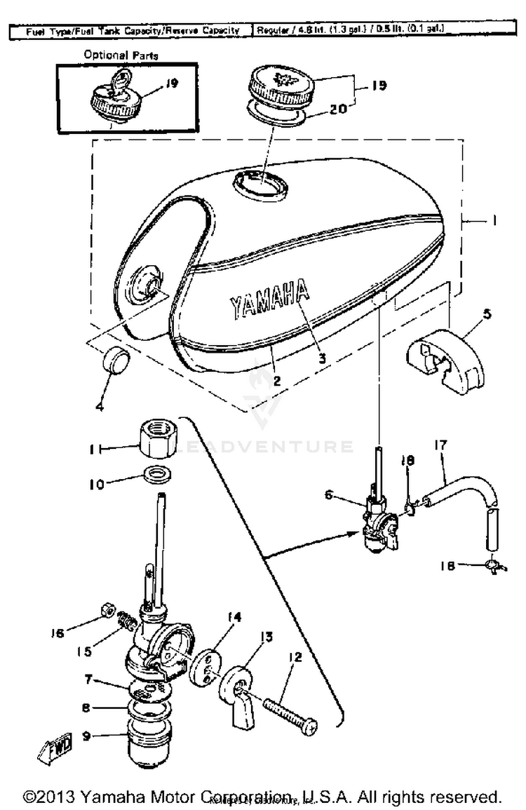 Fuel Tank Gt80g Schematic