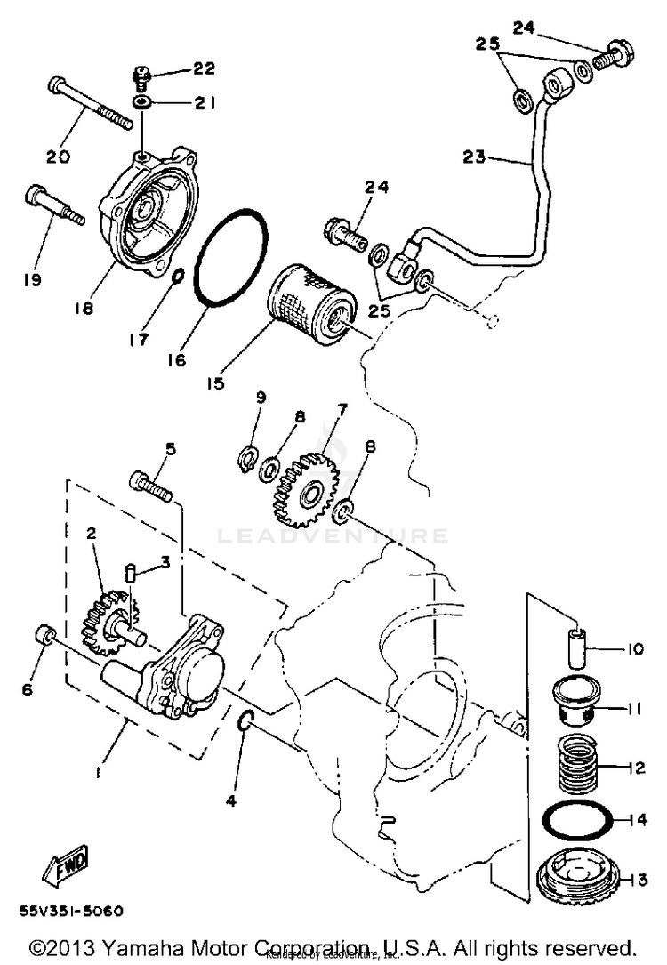 Oil Pump Schematic