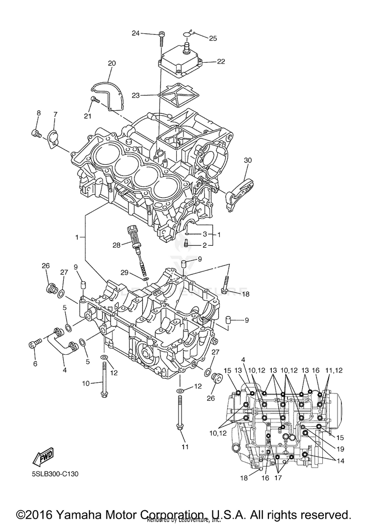 Crankcase Schematic