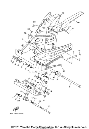 Rear Arm Schematic